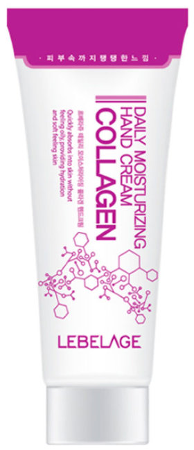 Lebelage Daily Moisturizing Collagen Hand Cream Крем для рук увлажняющий с коллагеном, 100 мл