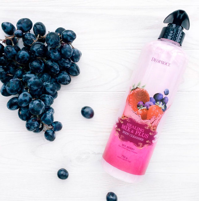 Deoproce Healing Mix & Plus Body Cleanser Mix Berry Гель для душа Ягодный микс, 750 г Deoproce Healing Mix & Plus Body Cleanser Mix Berry Гель для душа Ягодный микс, 750 г