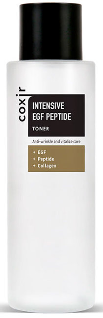 Coxir Intensive EGF Peptide Toner Тонер с пептидами и EGF для регенерации кожи, 150 мл
