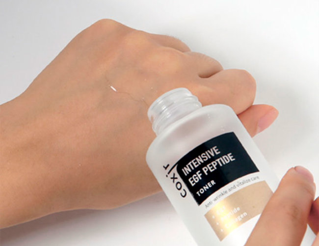 Coxir Intensive EGF Peptide Toner Тонер с пептидами и EGF для регенерации кожи, 150 мл