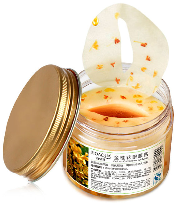 Bioaqua Golden Osmanthus Eye Mask Патчи для век с османтусом, 80 шт