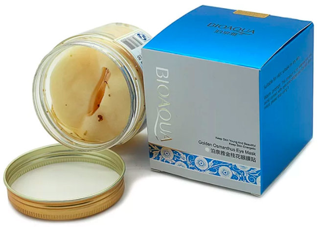 Bioaqua Golden Osmanthus Eye Mask Патчи для век с османтусом, 80 шт