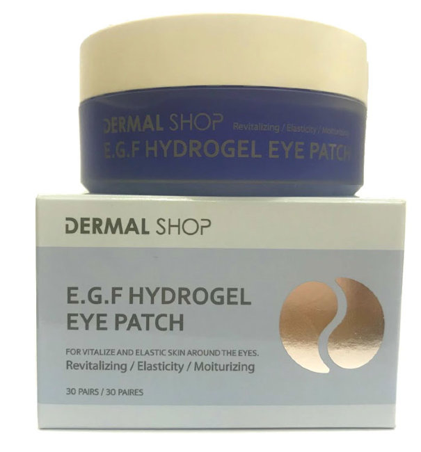 Dermal Shop E.G.F. Hydrogel Eye Patch Патчи под глаза гидрогелевые с эпидермальным фактором роста E.G.F., 60 шт