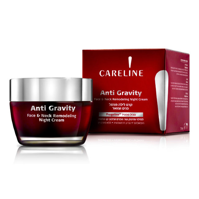 Careline Крем для лица и шеи корректирующий ночной Anti Gravity Face & Neck Remodeling Night Cream Ночной, 50 мл