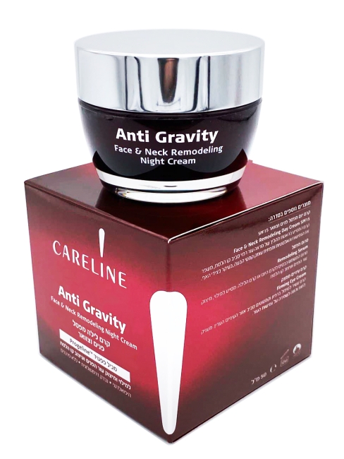 Careline Крем для лица и шеи корректирующий ночной Anti Gravity Face & Neck Remodeling Night Cream Ночной, 50 мл
