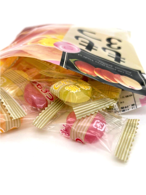 PINE Карамель леденцовая Персиковое Трио 3 Thighs, 75 г PINE Карамель леденцовая Персиковое Трио 3 Thighs, 75 г