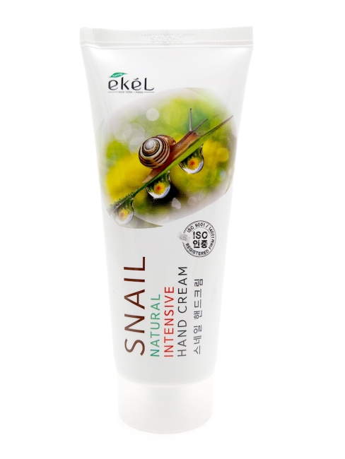 Ekel Крем для рук питательный с муцином улитки Snail Natural Intensive Hand Cream, 100 мл