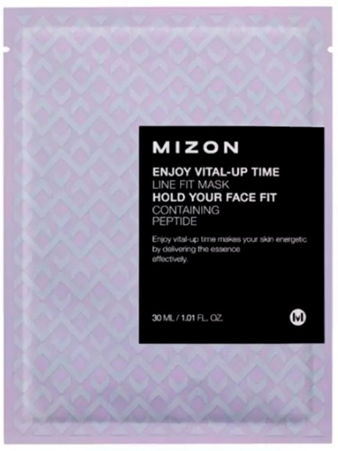 MIZON Enjoy Vital-Up Time Line Fit Mask Маска тканевая, 30 мл MIZON Enjoy Vital-Up Time Line Fit Mask Маска тканевая, 30 мл