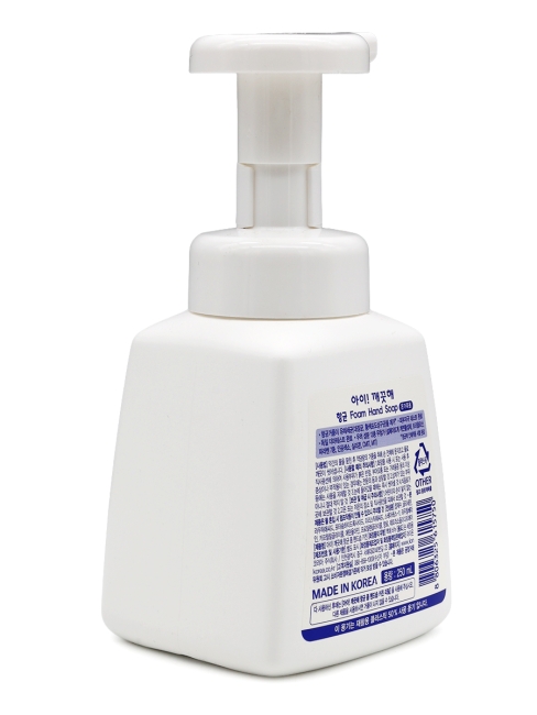 LION Жидкое пенное кухонное мыло для рук антибактериальное с ароматом базилика Ai Kekute Foam Hand Soap Kitchen, 250 мл