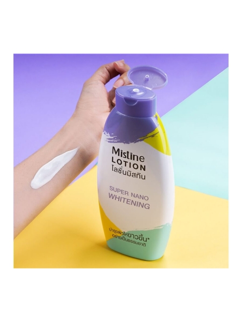 Mistine Отбеливающий лосьон для тела Super Nano Whitening Lotion, 250 мл Mistine Отбеливающий лосьон для тела Super Nano Whitening Lotion, 250 мл