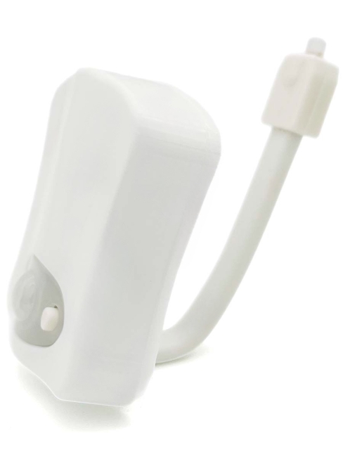 Подсветка для унитаза с датчиком движения с батарейками, 1 шт