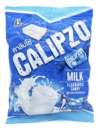 Boonprasert Конфеты карамель жевательная с молочным вкусом Calipzo Milk Flavoured Candy (50 шт), 140 г