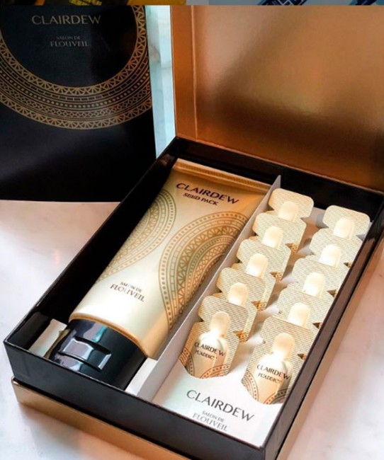 Salon De Flouveil Clairdew Collection Омолаживающий набор: маска + плацентарные сыворотки Salon De Flouveil Clairdew Collection Омолаживающий набор: маска + плацентарные сыворотки