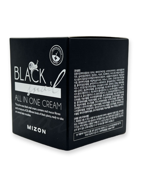 MIZON Крем для лица с экстрактом черной улитки Black Snail All In One Cream, 75 мл MIZON Крем для лица с экстрактом черной улитки Black Snail All In One Cream, 75 мл