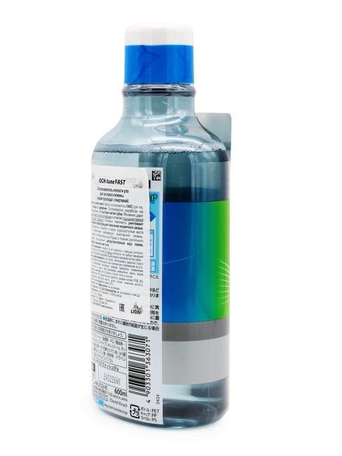 LION Ополаскиватель для полости рта бесспиртовой яркая прохлада OCH-TUNE Mouse Cool Dry, 600 мл