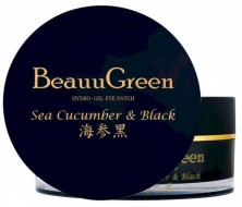 BeauuGreen Sea Cucumber & Black Hydrogel Eye Patch Гидрогелевые патчи для кожи вокруг глаз с экстрактом черного морского огурца, 60 шт