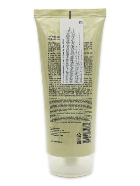 La'dor Маска-пилинг для кожи головы с чайным деревом Tea Tree Scalp Hair Pack, 200 мл La'dor Маска-пилинг для кожи головы с чайным деревом Tea Tree Scalp Hair Pack, 200 мл