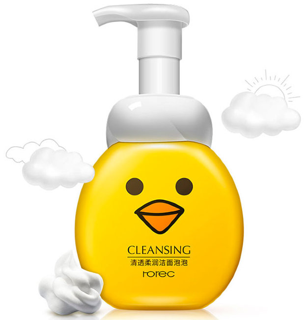 Rorec Cleansing Chick Воздушная пенка для умывания с гранатом, 300 мл Rorec Cleansing Chick Воздушная пенка для умывания с гранатом, 300 мл