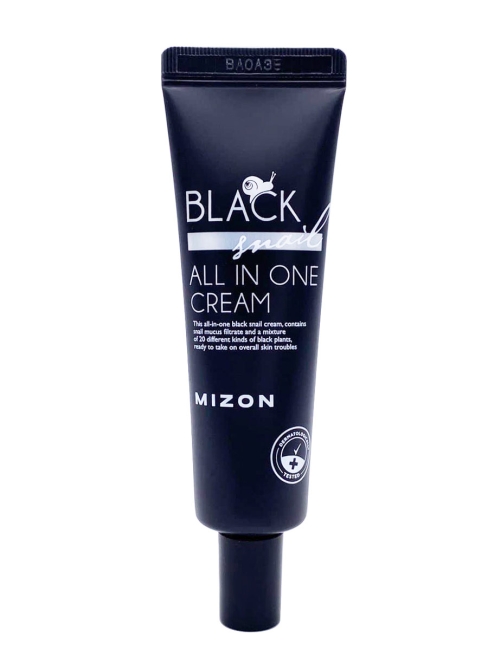 MIZON Крем для лица с экстрактом черной улитки Black Snail All In One Cream, 35 мл