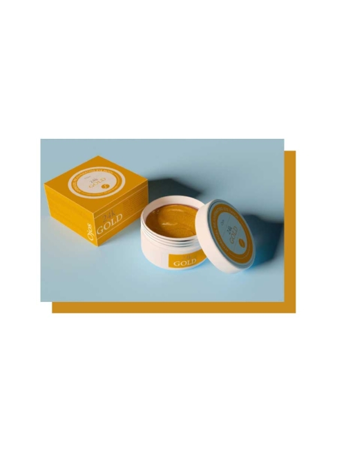 Ojos Патчи под глаза гидрогелевые омолаживающие с золотом Hydrogel Revitalazing 24K Gold Eye Patch, 60 шт