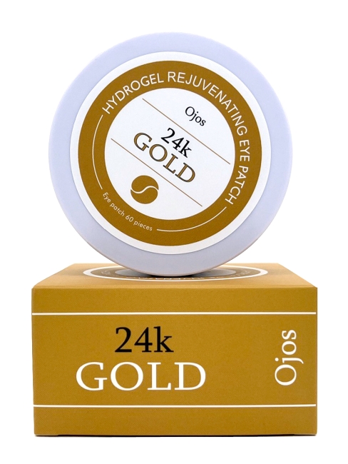 Ojos Патчи под глаза гидрогелевые омолаживающие с золотом Hydrogel Revitalazing 24K Gold Eye Patch, 60 шт