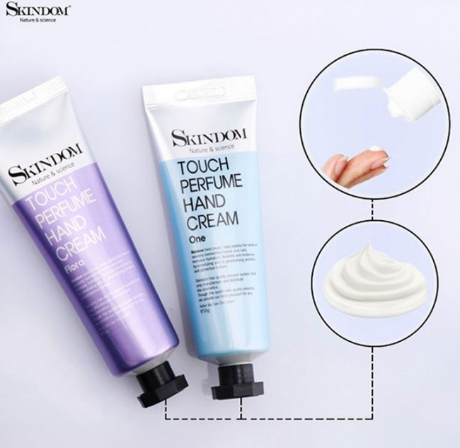 Skindom Touch Perfume Hand Cream Flora Крем для рук весенние цветы, 50 мл