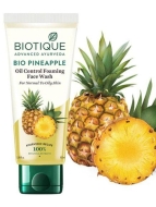 Biotique Гель для умывания кожи лица с экстрактом ананаса Bio Pineapple Oil Control Foaming Face Wash, 100 мл Biotique Гель для умывания кожи лица с экстрактом ананаса Bio Pineapple Oil Control Foaming Face Wash, 100 мл