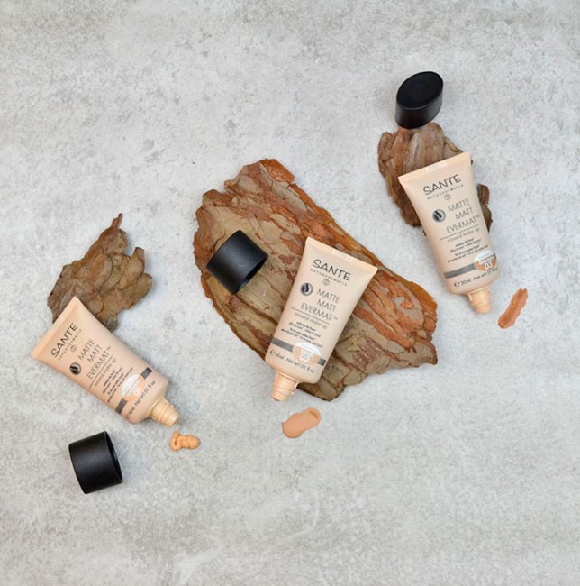 Sante Naturkosmetik Matte Matt Evermat Тональный крем TM 01 Натуральный, 30 мл