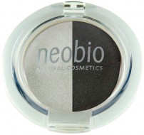 Neobio Двойные тени для век 03 Туманная ночь, 2,5 г