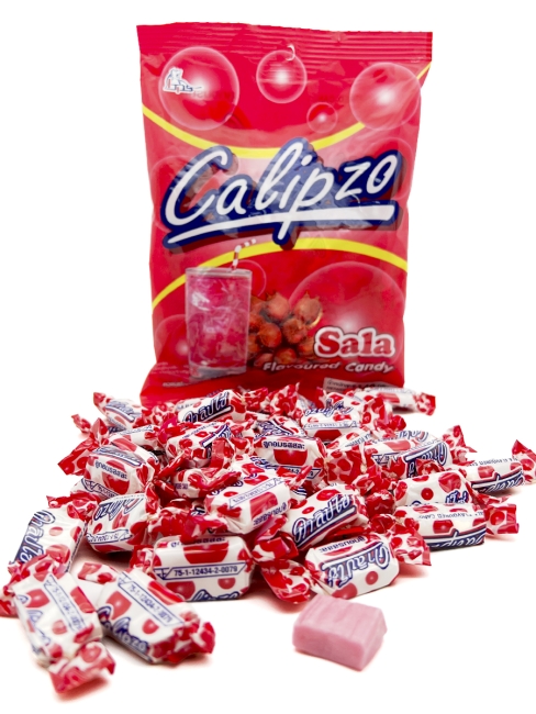 Boonprasert Конфеты карамель жевательная со вкусом змеиного фрукта Calipzo Sala Flavoured Candy (50 шт), 140 г