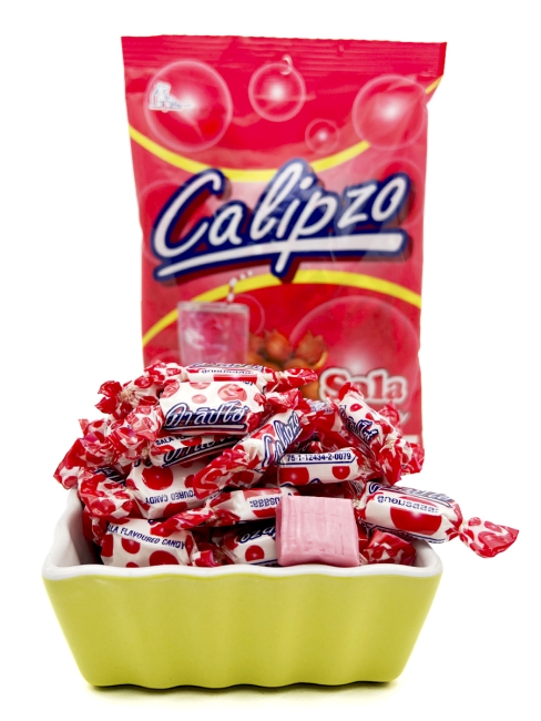 Boonprasert Конфеты карамель жевательная со вкусом змеиного фрукта Calipzo Sala Flavoured Candy (50 шт), 140 г