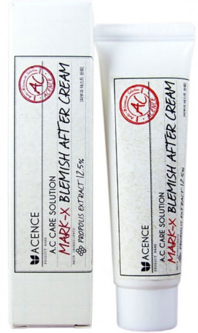 MIZON Acence Mark-X Blemish After Cream Крем от прыщей и рубцов-постакне, 30 мл