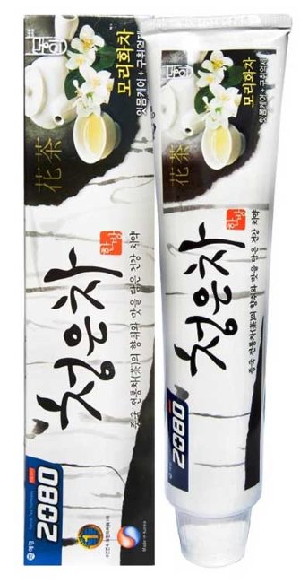 KeraSys Dental Clinic 2080 Cheong-en-cha Зубная паста Восточный Чай Жасмин, 120 г