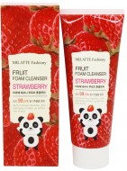 Milatte Пенка для умывания Клубника Fashiony Fruit Foam Cleanser Strawberry, 150 мл