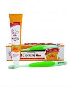 Twin Lotus Набор для детей 3-6 лет: Зубная паста с апельсином и Зубная щетка экстра мягкая Set Kids Herbal Toothpaste Orange Flavor and Toothbrush Extra Soft (Green), 35 г Twin Lotus Набор для детей 3-6 лет: Зубная паста с апельсином и Зубная щетка экстра мягкая Set Kids Herbal Toothpaste Orange Flavor and Toothbrush Extra Soft (Green), 35 г