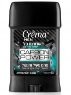 Crema Men Мужской дезодорант-гель с витамином E Carbon Power Antiperspirant Deo Gel, 70 мл