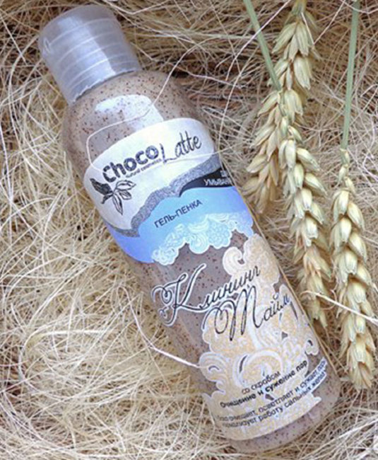 ChocoLatte Гель-пенка для умывания Клининг-Тайм (со скрабом) очищение и сужение пор, 100 мл