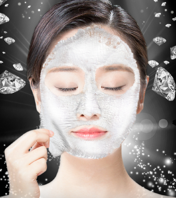 Elizavecca Hell Pore Longolongo Gronique Diamond Mask Pack Маска пленка с алмазной пудрой, 100 мл