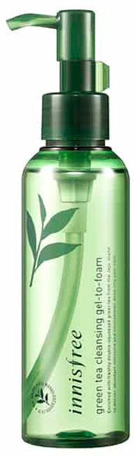 Innisfree Green Tea Cleansing Gel To Foam Очищающий гель с зеленым чаем, 150 мл Innisfree Green Tea Cleansing Gel To Foam Очищающий гель с зеленым чаем, 150 мл