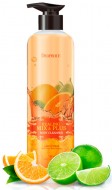 Deoproce Healing Mix & Plus Body Cleanser Lime Citrus Гель для душа Лимон и Цитрус, 750 г
