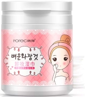 Rorec Makeup Влажные Салфетки для снятия макияжа, 100 шт