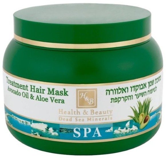 Health and Beauty Маска для волос Оздоравливающая с маслом Авокадо и Алоэ, 250 мл