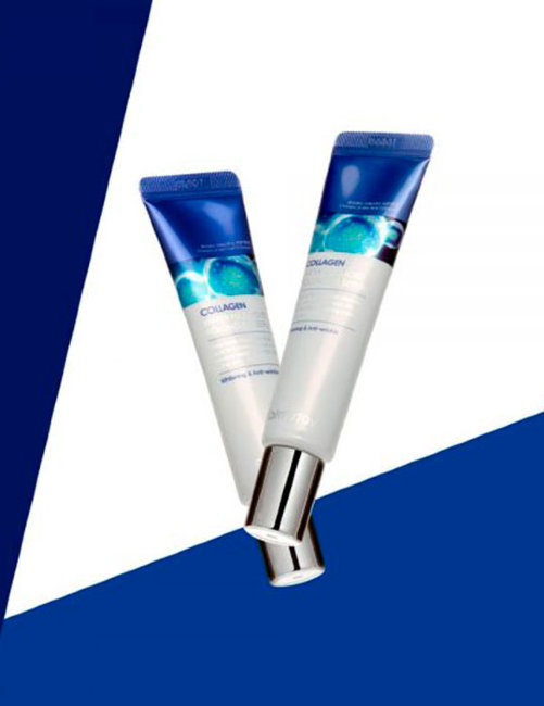 FarmStay Collagen Water Full Moist Rolling Eye Serum Лифтинг-сыворотка для кожи вокруг глаз с коллагеном, 25 мл