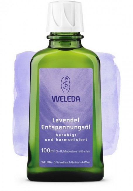 Weleda Лавандовое расслабляющее масло для тела, 100 мл Weleda Лавандовое расслабляющее масло для тела, 100 мл