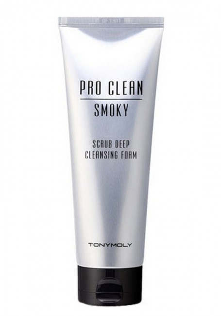 TONYMOLY Pro Clean Smoky Scrub Deep Cleansing Foam Пенка-скраб, 150 мл