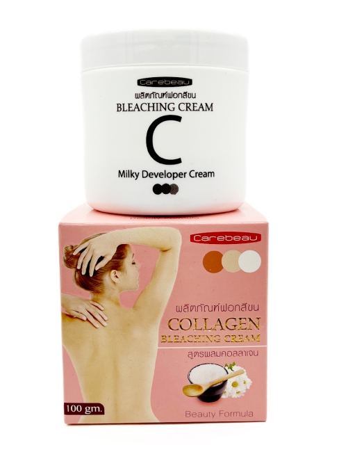 Carebeau Крем для тела отбеливающий с коллагеном Collagen Bleaching Cream, 100 г Carebeau Крем для тела отбеливающий с коллагеном Collagen Bleaching Cream, 100 г