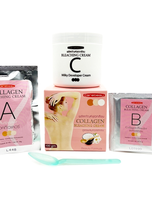 Carebeau Крем для тела отбеливающий с коллагеном Collagen Bleaching Cream, 100 г Carebeau Крем для тела отбеливающий с коллагеном Collagen Bleaching Cream, 100 г