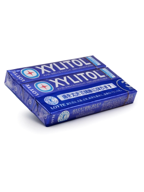 LOTTE Жевательная резинка с ксилитом Освежающая мята Xylitol Fresh Mint 3P, 3 шт х 21 г LOTTE Жевательная резинка с ксилитом Освежающая мята Xylitol Fresh Mint 3P, 3 шт х 21 г