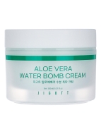 Jigott Крем для лица успокаивающий с алоэ Aloe Vera Water Bomb Cream, 150 мл Jigott Крем для лица успокаивающий с алоэ Aloe Vera Water Bomb Cream, 150 мл