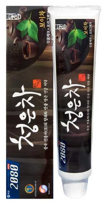 KeraSys Dental Clinic 2080 Cheong-en-cha Зубная паста Восточный Чай Пуэр, 120 г